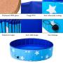 FANKUTOYS Pet Swimming Pool, Foldable pet Bath (for Large and Medium Dogs) Outdoor PVC Swimming Bath