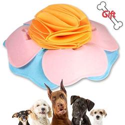 Shacoryze Snuffle Mat for Dogs, Dog Food Puzzle Game, Dog Brain Toy, Enrichment Toys for Boredom, Stimulation Smart Interactive Toys