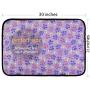 iNNEXT 3 Pack Puppy Blanket for Pet Cushion Small Dog Cat Bed Soft Warm Sleep Mat, Pet Dog Cat Puppy Kitten Soft Blanket Doggy Warm Bed Mat Paw Print