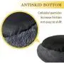 Dog Bed Cat Bed Donut, Calming Bed for Small Medium Dogs and Cats, Comfortable Donut Cuddler Ultra Soft Washable Dog and Cat Cushion Bed(20/28)