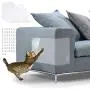 IN HAND Furniture Scratch Guards, X-Large Premium Flexible Vinyl Cat Couch Protector Guards with Pins for Protecting Your Upholstered Furniture, Cat Scratch Deterrent Pad, 18'' L X 12'' W IN HAND Furniture Scratch Guards, X-Large Premium Flexible Vinyl Cat Couch Protector Guards with Pins for Protecting Your Upholstered Furniture, Cat Scratch Deterrent Pad, 18'' L X 12'' W