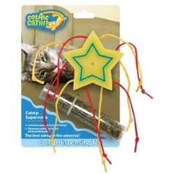 OurPets Catnip Vinyl Refillable Shooting Star Cat Toy, Catnip Supernova