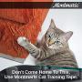 MONTMARLE Anti-Scratch Cat Training Tape – Protect Your Furniture Legs Couch Table Carpet – Pet Corrector Double Stick Tape – Cat Scratching Deterrent Fabric Protector