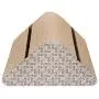ZHAS Cat Scratcher Ramp, Inclined Corrugated Cardboard Scratching Pad with Built-in Bell Ball and Organic Catnip Triangle Structure Used for Cats Decompression,Brown ZHAS Cat Scratcher Ramp, Inclined Corrugated Cardboard Scratching Pad with Built-in Bell Ball and Organic Catnip Triangle Structure Used for Cats Decompression,Brown