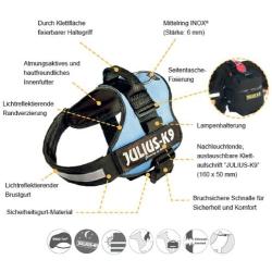 Julius-K9 Powerharness, 3, Purple