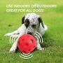 Dog Giggle Ball Toy Pet Playing Wobble Ball with Giggle Sound Pet Ball Toys