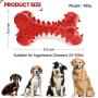 Dog chew Toys Aggressive Sturdy and Durable Dog Toys, Made of Non-Toxic Natural Rubber, Puppies Teething, Suitable for Small Medium and Large Dogs to chew