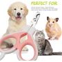 SUMAJU Dog and Cat Nail Clippers, Nail Trimmers Clipper Scissors for Cats, Kittens, Dogs, Puppies, Rabbits & Small Animals
