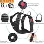 haapaw Dog Seatbelt 2 Packs Adjustable Stretchable Dog Seat Belt with a Double Breathable Mesh Dog Car Harness