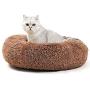 ANWA Cat Bed for Indoor Cats, Self Warming Cat Bed Washable