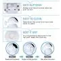 Iseebiz Automatic Cat Feeder Pet Feeder 3L Food Dispenser with Wi-Fi Camera Time and Meal Size Programmable Recorder Up to 6 Meals A Day for Medium and Large Cats and Dogs…