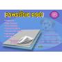 Pawssible Premium Training Dog Pads (100 Count) - New American Style, Blue (PAD-PSBL-100)