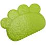 JOYJULY PVC Pet Dog Cat Puppy Kitten Dish Bowl Food Water Placemat Mat Paw Shape