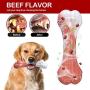 FOCUSPET Aggressive Chew Toys for Large Dogs, Interactive Dog Toys Tough Durable Bones Hard Puppy Toys Food Grade Nylon Dog Toys for Large Medium Small Dogs Teething Chew Toys, Pet Toys for Dogs