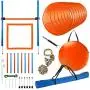 CHEERING PET Dog Agility Equipment, 28 Piece Dog Obstacle Course for Training and Interactive Play Includes Dog Agility Tunnel, Adjustable Hurdles, Poles, Whistle, Rope Toy with Carrying Case CHEERING PET Dog Agility Equipment, 28 Piece Dog Obstacle Course for Training and Interactive Play Includes Dog Agility Tunnel, Adjustable Hurdles, Poles, Whistle, Rope Toy with Carrying Case