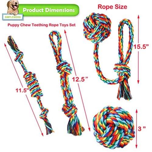 Dog Plush Squeaky Toys,Indestructible Dog Rope Chew Toys,Toys for Small Medium Dogs,Octopus Interactive Pet Toy for Puppy Teething Cleaning