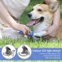 TAOCOCO Dog Nail Grinder, Build-in LED Light Rechargeable 3-Speeds Powerful Electric Pet Nail Trimmer, Low Noise Painless Dog Paw Trimmer Claw Care Grooming for S/M/L Dogs Cats with Clipper and File