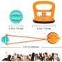 PETLOFT Dog Chew Ball Toy with Suction Cup, 2020 New Version Chew Rope Toy with Teeth Cleaning Ball and Suction Cup Treat Ball Training Ball Toy for Aggressive Dog Puppy Pet