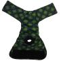 Barkerwear Dog Diapers - Made in USA - Green Double Dots Water-Resistant Premium Waterproof Dog Diaper, XS, Without Tail Hole for Incontinence, Housetraining and Dogs in Heat