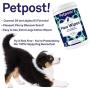 Petpost | Paw Wipes for Dogs - Cleans and Soothes Itchy Dog Paws - 70 Ultra Soft Large Cotton Pads in Coconut Oil, Jojoba Oil, and Aloe Cleaner