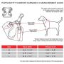 Puppia PARA-HC1529-NY-L Navy Dotty Harness II C Pet-Vest-Harnesses