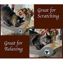 Purrfect World Cat Lounge - Scratcher - Classic Grey