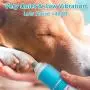 HIRALIY Dog Nail Grinder Upgraded Electric Pet Paw Clipper Trimmer Quiet with 20h Working Time Stepless Speed Regulation Pet Nail Grinder Electric Nail File for Dogs and Cats Weight Less Than 55lb