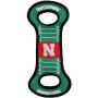 Pets First NCAA Football Field Dog Toy with Squeaker. - Nebraska Cornhuskers - for Tug, Toss, and Fetch. - Tough & Durable PET Toy