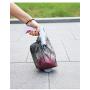 Dog Pooper Scooper with Replaceable Bags/Dispenser Pooper Bags/No Touch/Light Weight to Carry Out/Convenient of Dogs/Durable and Non-Breakable (Blue)… (Pink)