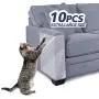 FOCUSPET Furniture Protectors from Cats, Cat Scratch Deterrent Sheet | Double-Sided Training Tape an-ti Pet Scratch for Couch Furniture Protector 6Pcs/10Pcs, 17''x12''+17''x10'' FOCUSPET Furniture Protectors from Cats, Cat Scratch Deterrent Sheet | Double-Sided Training Tape an-ti Pet Scratch for Couch Furniture Protector 6Pcs/10Pcs, 17''x12''+17''x10''