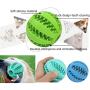 Legu Dog Toy Ball, chew bite Molar Toy Ball for pet Dogs, pet Food feeders IQ Training, Chewing Teeth Cleaning Ball(2.75 in) (Blue)