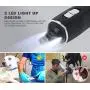 Pecute Large Dog Nail Grinder Rechargeable Electric Dog Nail Trimmer for Paw Grooming Gentle and Painless Nail Clippers for Medium and Large Dogs (2H Quick USB Charge 14H Long Work Time)