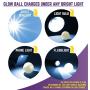 Chew King Fetch Balls, Glowing Balls for Dogs, Fits Ball Launcher
