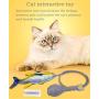 NC Cat Kicking Fish Toys, Realistic Beating Fish, Cat Interactive Toys, Cat Fun Toys, Safe Plush Toys, Pet Toys, Artificial Fish, Sports Kitty Toys, Cat Sports Fun Toys, Toys with Mint,Catnip Fish