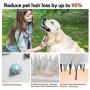 Adou-Dog Brush for Shedding Short Hair- Cat Brush for Shedding and Grooming-Anti-Static-Undercoat Brush for Dogs -Reduces Shedding by up to 95%