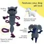 rocket & rex Chew Toys for Dog and Puppy. Teething, Gums, Dog Teeth Cleaning. Variety Packs That May Include Rope Toys, Stuffing Free Toys, Squeakers, Balls. (Unicorn)