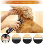 Gimars Quiet Rechargeable Cordless Electric Dog Hair Clippers, Powerful Pet Shaver Hair Clippers Dog Trimmers Shears Set with Comb Guides Scissors for Dogs Cats Pets Cat, Horse