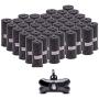 SDYK 450 Counts pet Poop Bags cat Dog garbage Waste Bags Earth-Friendly Large Black 30 Rolls with Dog Bone Waste Bag Dispenser(450 bags) SDYK 450 Counts pet Poop Bags cat Dog garbage Waste Bags Earth-Friendly Large Black 30 Rolls with Dog Bone Waste Bag Dispenser(450 bags)