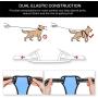 PoyPet No Pull Dog Harness, [Upgraded Version] No Choke Front Lead Dog Reflective Harness, Adjustable Soft Padded Pet Vest with Easy Control Handle for Small to Large Dogs