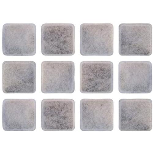 Filters for Petmate Replendish and Petmate Mason Pet Fountains, Pack of 12