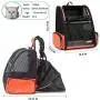 Texsens Cat Backpack Carrier, Super Breathable Carrier Backpack, Airline-Approved Bubble Cats and Puppies Backpacks, Designed for Hiking, Travel& Walking Texsens Cat Backpack Carrier, Super Breathable Carrier Backpack, Airline-Approved Bubble Cats and Puppies Backpacks, Designed for Hiking, Travel& Walking