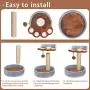 YUFU Cat Tree and Towers Kitten Small Cat Tree with Large Platform and Natural Sisal Scratching Posts for Kitten Playing Relaxing Sleeping YUFU Cat Tree and Towers Kitten Small Cat Tree with Large Platform and Natural Sisal Scratching Posts for Kitten Playing Relaxing Sleeping
