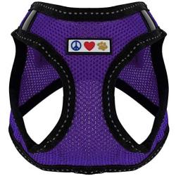 Pawtitas Pet Reflective Mesh Dog Harness, Step in or Vest Harness Dog Training Walking of Your Puppy/Dog - No More Pulling, Tugging, Choking