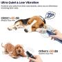 Croci Dog Nail Grinder with LED Light Quiet 15h Working Time - Professional 2-Speed Pet Nail Trimmer Electric Rechargeable Pet Nail Grinder Nail File for Large Medium Small Dogs and Cats