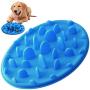 PETBABA Dog Bowl Slow Feeder, Interactive Puzzle Fun Silicone Nonskid Feed Dish, Against Bloat in Eating Food, Keep Your Cat Pet Healthy