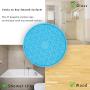 Jondarla 2pcs Dog Lick Pad, Lick Mat for Dog Shower and Grooming, Silicone Dog Slow Feeder, Durable Dog Bathing Tool, Dog Peanut Butter Lick Pad, 37 Super Suctions to Smooth Wall, Safe and Fun