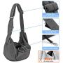 YUDODO Pet Dog Sling Carrier Bag Adjustable Padded Strap Dog Purse Tote Hand Free Safe Mesh Pet Carrier for Small Medium Dog Cat