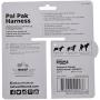 Outward Hound Kyjen Pal Pak Backpack and Harness for Dogs with Poop Bag Holder, Owl