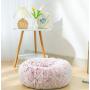 TORMAYS Pet Beds Donut Round Cushion Dog Bed Marshmellow Faux Fur Cuddler, Calming Fluffy Comfy Furry Cat Bed
