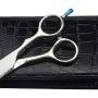 LILYS PET HIGH-END Series 7'' or 8'' or 9'' or 10'' Japanese 440C Stainless Steel Professional Pet Grooming Cutting Scissors with Beautiful Blue Screw